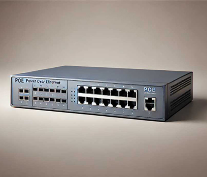 What is a PoE switch used for?